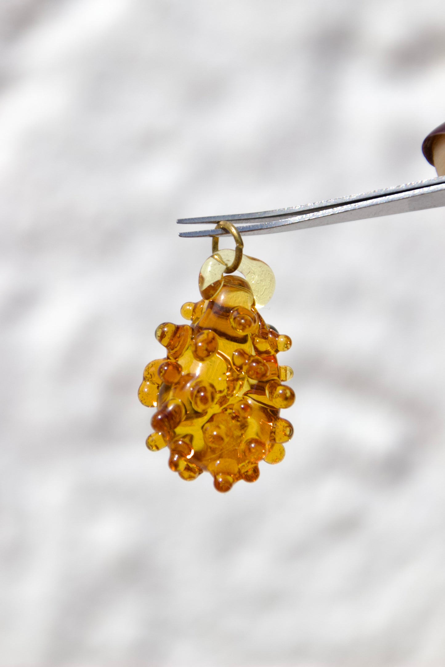 Bean Necklace - Ambar