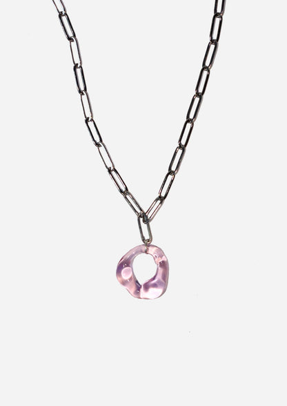 Loop Necklace - Pink